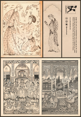 Zubaan Merchandise: Miniature Paintings Bundle
